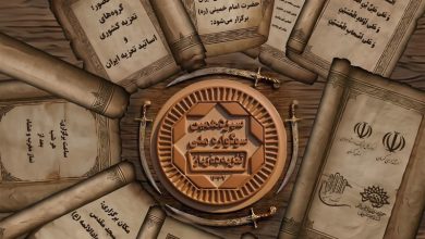 شمشیرها گرداگرد مهر نماز؛ پیام ماندگار عاشورا در پوستر سوگواره دهزیار / اخبار کرمان - اخبار استانها