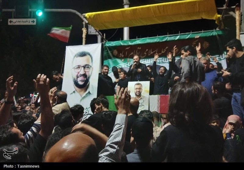 پیکر شهید احسان اسفندیاری پس از 66 روز در زادگاهش به خاک سپرده شد / اخبار استان تهران - اخبار استانها