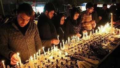 شمع گردانی ارادتی ناب به سقای نینوا / اخبار اردبیل - اخبار استانها