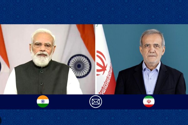 رایزنی نخستوزیر هند با پزشکیان درباره تنگه هرمز