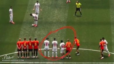 بازنگری لحظه بحثبرانگیز گل مردود ایران مقابل بلژیک / تیم ملی ایران , بلژیک , فوتبال , گل مردود , بازنگری صحنه