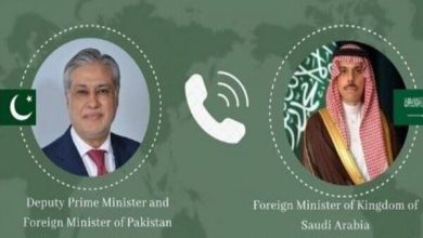 ابراز نگرانی پاکستان و عربستان از تحولات اخیر در منطقه