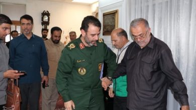 دیدار فرمانده سپاه زنجان با خانواده شهدای گردان تخریب+تصاویر / اخبار زنجان - اخبار استانها