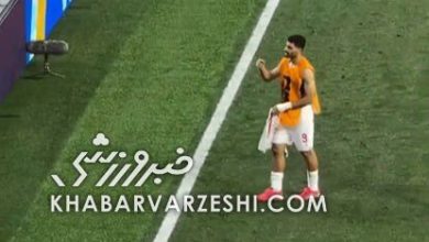 طارمی در پایان بازی ایران و نیوزیلند، پیراهنش را به هوادار اهدا کرد / مهدی طارمی , تیم ملی فوتبال ایران , هواداران , فوتبال , نیوزیلند