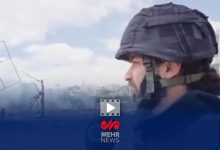 لحظه هدف قرار گرفتن خبرنگار شبکه پرستیوی توسط پهپاد رژیم صهیونیستی