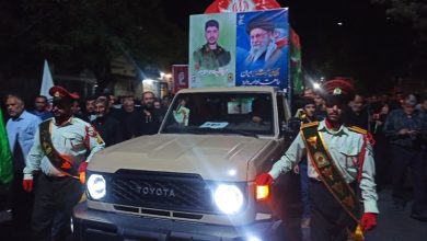 تشییع و تدفین پیکر مطهر شهید احسان احمدی در شهرکرد و اردل + تصویر / اخبار چهارمحال و بختیاری - اخبار استانها