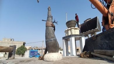 طنین مقاومت در چرام؛ رونمایی از تندیس علمدار کربلا و سردار دلها+فیلم / اخبار کهگیلویه و بویراحمد - اخبار استانها