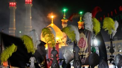 شب تاسوعا در قم؛ اشک بر علمدار کربلا و تجدید عهد با ولایت+ عکس / اخبار قم - اخبار استانها