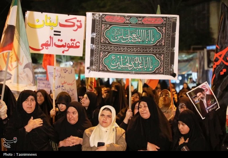 فریاد مرگ بر اسرائیل در رثای یاران حسین (ع) در یاسوج+تصاویر / اخبار کهگیلویه و بویراحمد - اخبار استانها
