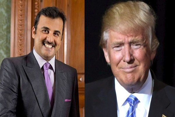امیر قطر خطاب به ترامپ: راهحلهای سیاسی و گفتوگو باید اولویت یابد