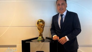 مهدی مهدویکیا، میهمان ویژه فیفا در ورزشگاه بازی ایران و نیوزیلند / مهدی مهدوی کیا , فیفا , تیم ملی ایران , نیوزیلند , فوتبال