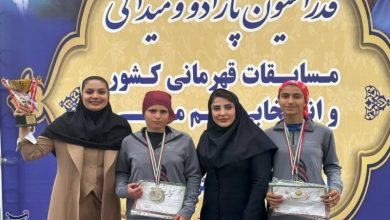 دختران طلایی کردستان روی سکوی افتخار کشور / اخبار کردستان - اخبار استانها