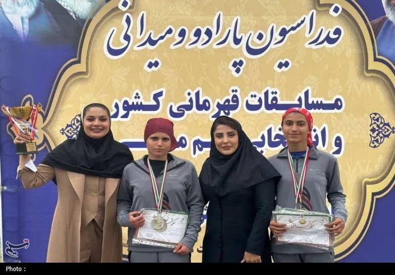 دختران طلایی کردستان روی سکوی افتخار کشور / اخبار کردستان - اخبار استانها