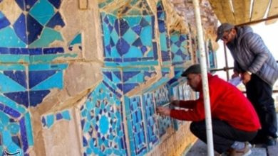 آغاز عملیات مرمت مقرنسهای نفیس گنبد سلطانیه / اخبار زنجان - اخبار استانها
