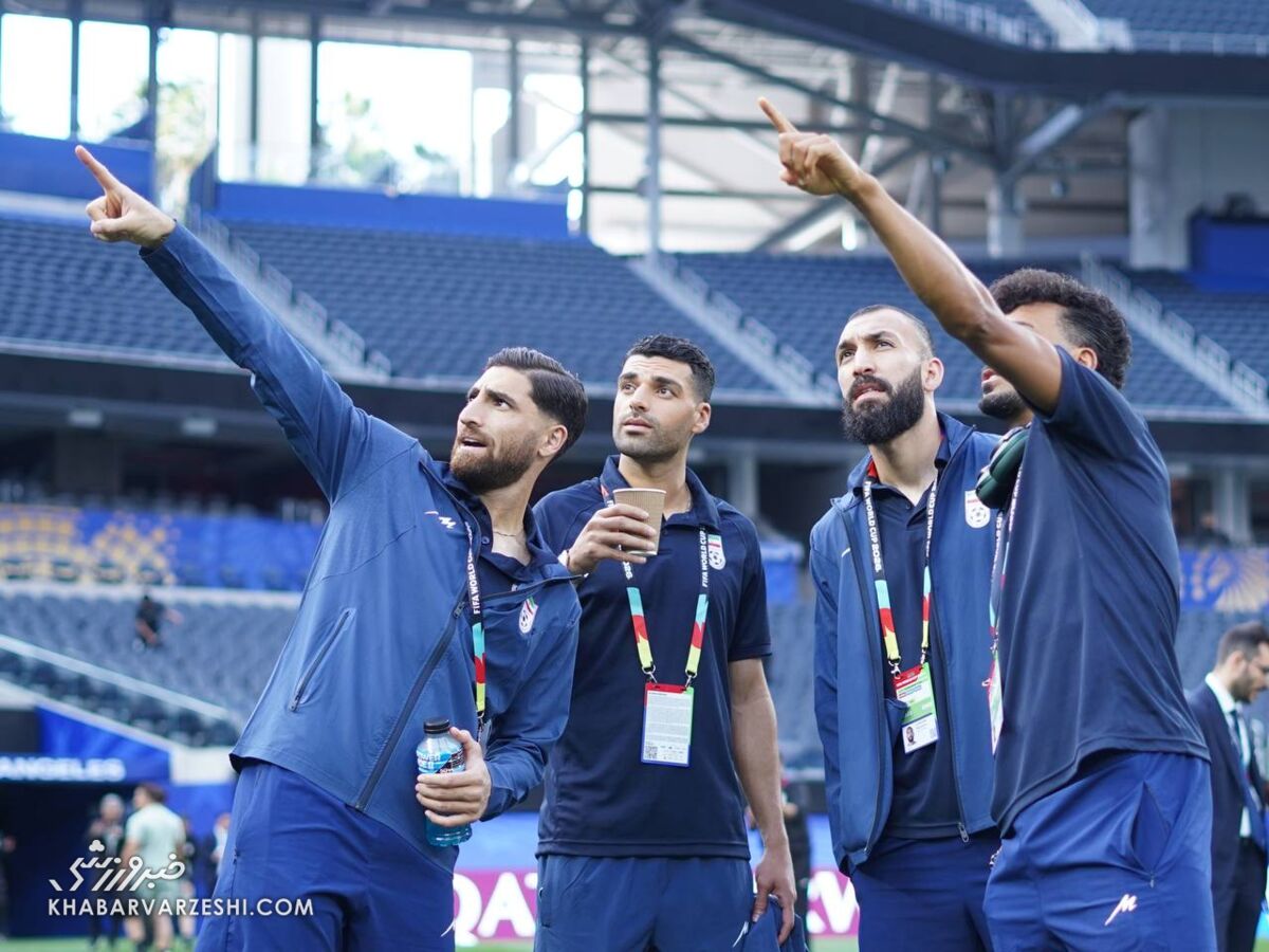 رونمایی فدراسیون فوتبال از پوستر بازی ایران مقابل نیوزیلند در جام جهانی 2026 / تیم ملی فوتبال ایران , جام جهانی 2026 , نیوزیلند , احسان حاج صفی , فدراسیون فوتبال