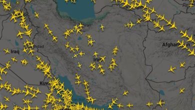 رصد پروازهای منطقهای از فراز ایران؛ ترافیک هوایی سنگین در آسمان / ترافیک هوایی , ایران , پرواز , هوانوردی , حملونقل هوایی