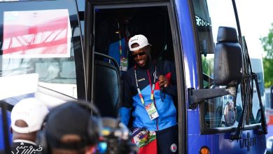حضور احساسی مهاجم استقلال در جام جهانی با فرزندش / دوکنز نازون , استقلال , جام جهانی , فوتبال ایران , تیم ملی هائیتی