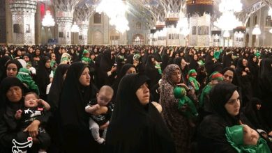 اجتماع بزرگ شیرخوارگان حسینی در حرم رضوی برگزار شد / اخبار خراسان رضوی - اخبار استانها