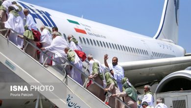 سازمان حج و زیارت: پروازهای بازگشت حجاج طبق برنامه انجام میشود / حج , حجاج , سازمان حج و زیارت , پرواز , زیارت