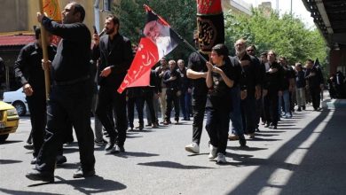 برپایی دسته عزای دانشگاهیان امیرکبیر در اطراف دانشگاه / اخبار سیاسی روز , اخبار حوزه علمیه و دانشگاه