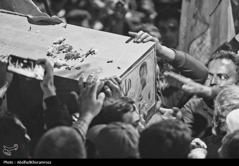 پیکر مطهر شهید مدافع آسمان «مهرداد پاشاییفرد» ا در مراغه تشییع میشود / اخبار آذربایجان شرقی - اخبار استانها