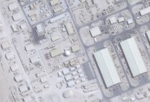برجای ماندن خسارت در پایگاه العدید قطر در پی عملیات ایران+ فیلم
