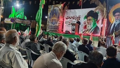 طنین فریاد «انتقام» در بندر دیر/ تنگه هرمز خط قرمز ملت ایران است / اخبار بوشهر - اخبار استانها