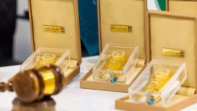 فروش ۲۵ کیلوگرم شمش طلا در بورس کالا به ارزش ۶۰۸ میلیارد تومان / شمش طلا , بورس کالا , حراج طلا , معاملات طلا , اقتصاد