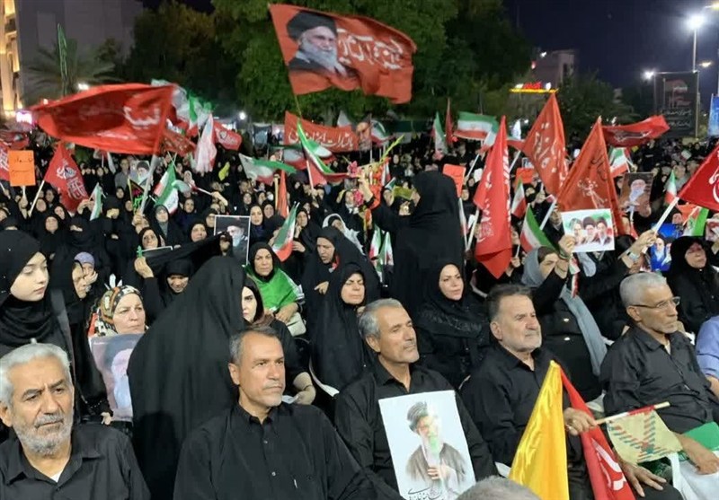 طنین شعار «یا لثاراتالحسین» در آسمان بوشهر / اخبار بوشهر - اخبار استانها