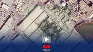 تصاویر ماهوارهای از خسارات واردشده به پایگاه آمریکا در بحرین