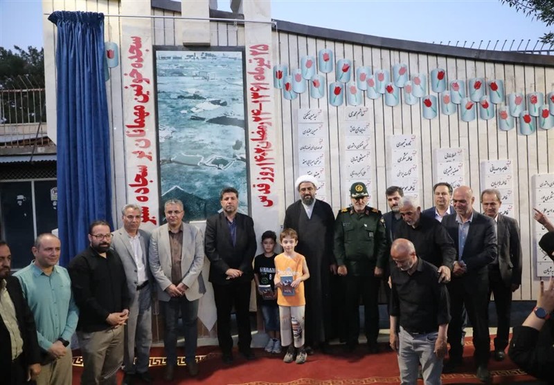 یادمان شهدای قدس همدان رونمایی شد/ روایت ماندگار ایثار و حماسه / اخبار همدان - اخبار استانها