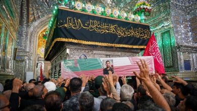 پیکر رزمنده شهید دلاور کواری در حرم شاهچراغ (ع) تشییع شد + تصاویر / اخبار فارس - اخبار استانها