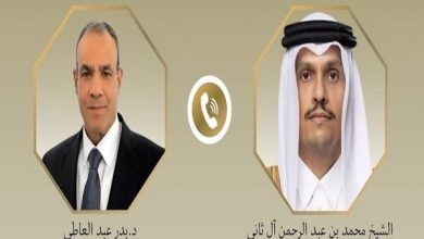 رایزنی تلفنی وزیران خارجه مصر و قطر درباره تحولات منطقه