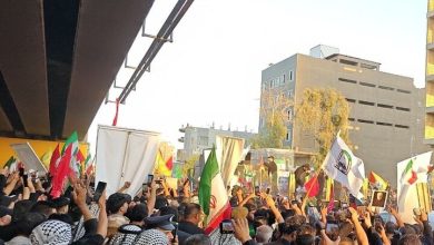 مشارکت بیش از ۲ میلیون نفر در مراسم تشییع رهبر شهید در نجف