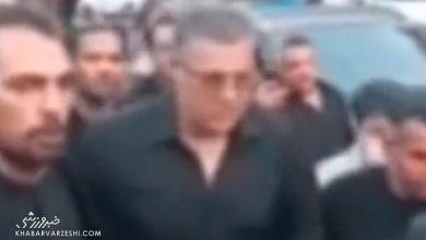 علی دایی در میان استقبال پرشور مردم؛ تصاویر جالب از حضور او / علی دایی , فوتبال ایران , استقبال مردم , شهرک غرب , اسطوره فوتبال