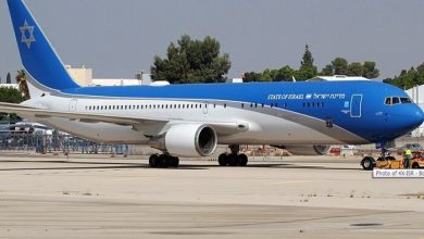 هواپیمای حامل نتانیاهو از پایگاه هوایی «نواتیم» به پرواز درآمد