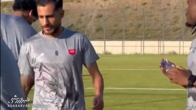 تمرین پرسپولیس در ترکیه با پیراهن 'چو ایران نباشد تن من مباد' / پرسپولیس , اردوی ترکیه , ارزروم , چو ایران نباشد تن من مباد , فوتبال
