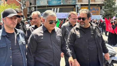 حضور وزیر نفت و معاونانش در مراسم تشییع رهبر شهید انقلاب / وزیر نفت , محسن پاکنژاد , مراسم تشییع , رهبر شهید , معاونان وزیر