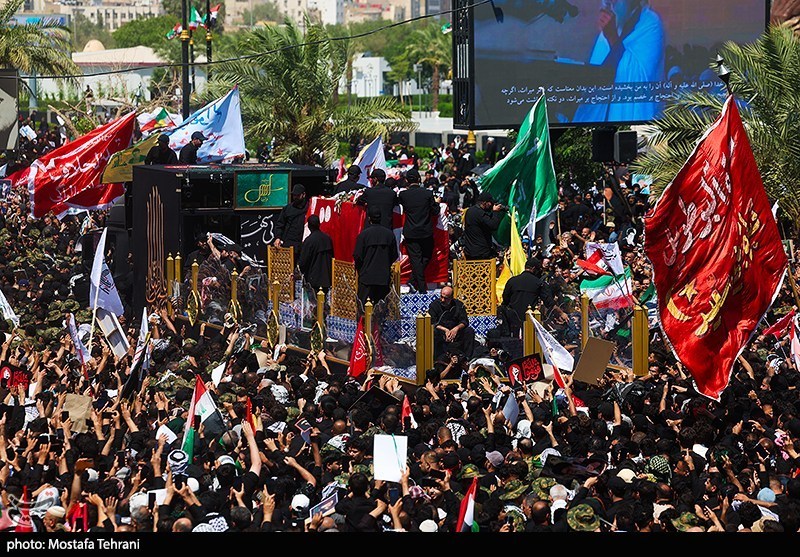 متن زیبای گوینده شبکه خبر درباره تشییع زعیم شیعه در نجف / اخبار سیاسی روز , اخبار گزارش و تحلیل سیاسی