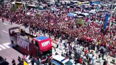 حذف تلخ مصر از جام جهانی با وجود استقبال ویژه در بازگشت / تیم ملی مصر , جام جهانی , فوتبال , آرژانتین , حذف