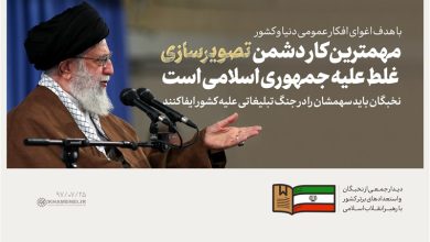 رهبر امیدوار | مقابله با القای یأس دشمن در میدان روایتها / جدیدترین اخبار مرتبط با آیت الله امام خامنهای - اخبار حوزه امام و رهبری