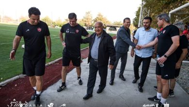 حضور ناصر ابراهیمی و ۲ بازیکن خارجی در تمرین پرسپولیس / پرسپولیس , ناصر ابراهیمی , بازیکنان خارجی , مهدی تارتار , فوتبال ایران