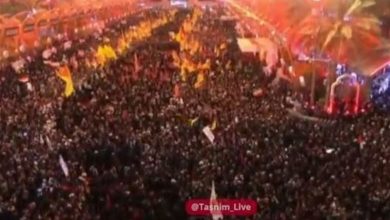 میدانداری و پرچمگردانی از ایران تا کربلا+فیلم / اخبار اصفهان - اخبار استانها