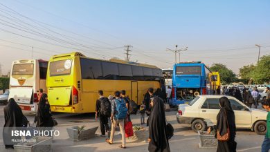 رشد ۷۰ درصدی جابهجایی مسافران در مراسم تشییع رهبر شهید نسبت به اربعین / مسافران , تشییع , راهداری , اتوبوس , اربعین