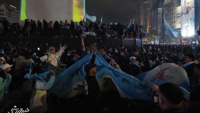 شورش و درگیری در خیابانهای بوئنوس آیرس پس از شکست آرژانتین در فینال جام جهانی / جام جهانی , آرژانتین , اسپانیا , شورش , درگیری