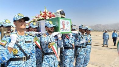 پیکر شهید خلبان مجید کاظمی به میهن بازگشت / اخبار سیاسی روز , اخبار نیروهای مسلح ایران