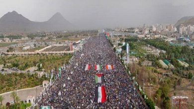 راهپیمایی میلیونی مردم یمن با شعار «محاصره در برابر محاصره»