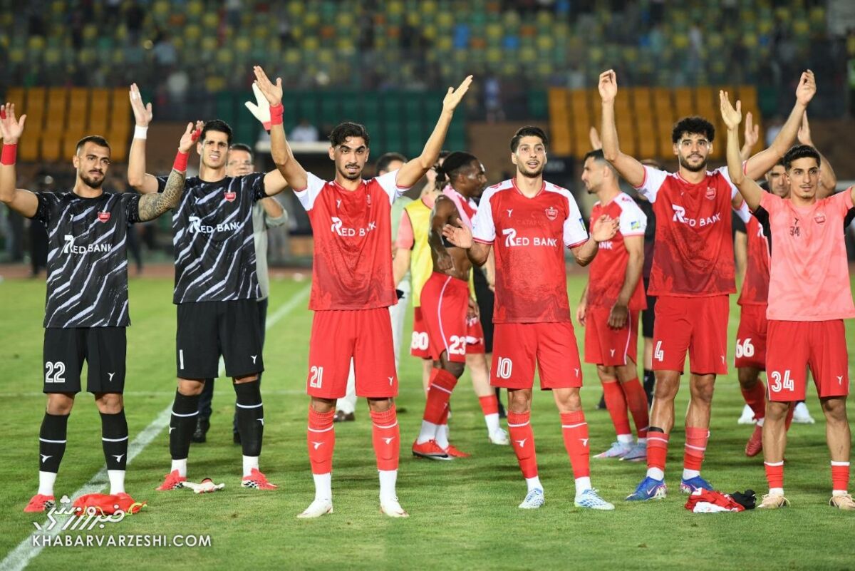 حرکت دیدنی بیفوما؛ پاس پشتپای تماشایی و تمجید پرسپولیسیها / پرسپولیس , استقلال خوزستان , تیوی بیفوما , لیگ برتر , گل چهارم