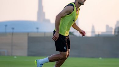 الوصل با پوستر جنگجویانه مهدی طارمی به مصاف شباب الاهلی میرود / مهدی طارمی , الوصل , شباب الاهلی , لیگ امارات , پوستر خبری