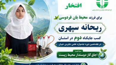 دانشآموز فردوسی با ساخت اجاق دوستدار طبیعت رتبه دوم جابربنحیان شد / اخبار خراسان جنوبی - اخبار استانها